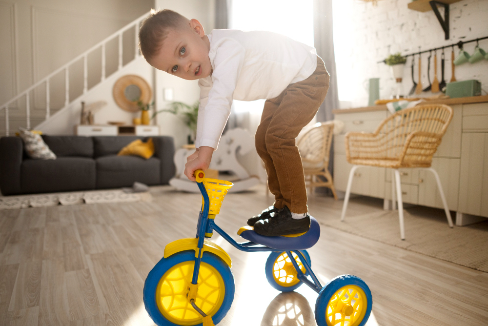 Estimule a infância do seu filho com Triciclos Infantis